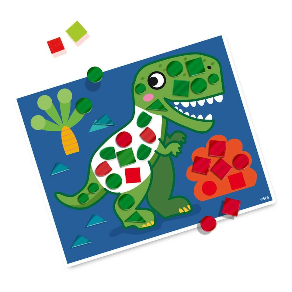 image 1 of SES CREATIVE I Learn to Make Dino Mosaics
