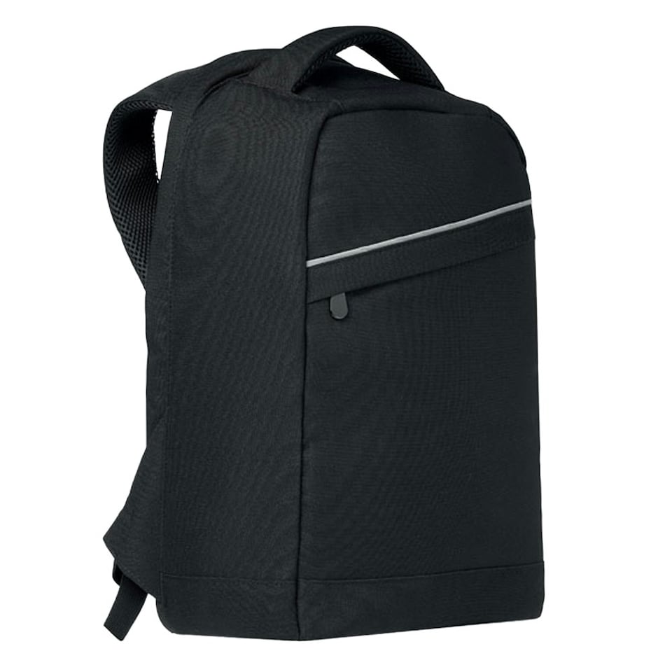 image 1 of MidOcean Munich RPET Backpack - Black - One Size | Black