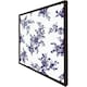 image 2 of Roses print on polka dots (Picture Frame) Black | XL