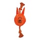 image 1 of Good Boy Tug Space Lobber Dog Toy - Orange - One Size