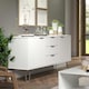 image 6 of Augusta White, Medium Sideboard With 2 Doors, 3 Drawers White