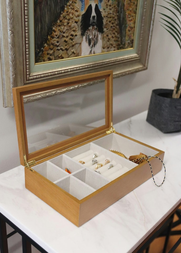 image 1 of Wooden Jewellery Box