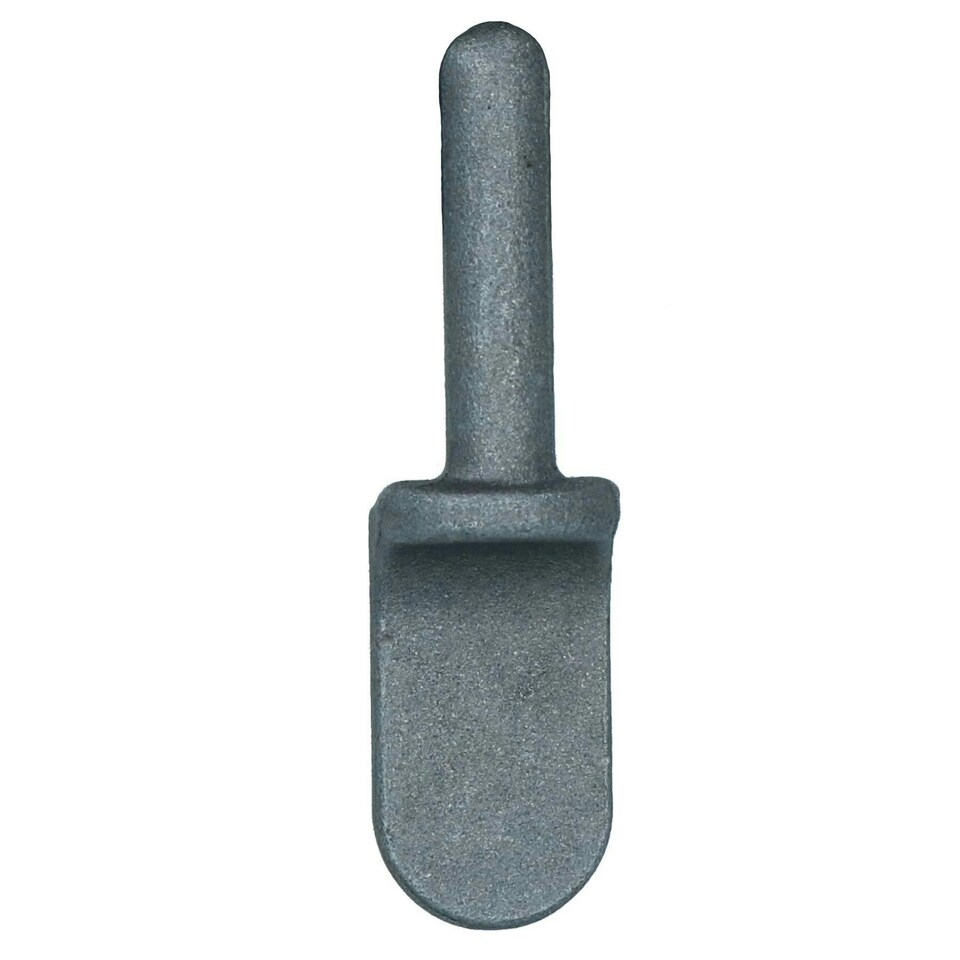 image 1 of Tailgate Straight Hinge 150 x 30mm + 12.5mm Weld on Gudgeon Pin Self Colour 2pk | Grey