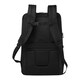 image 2 of Unbranded Expedition Pro 17 Grs Recycled Expandable Laptop Backpack - Solid Black - One Size