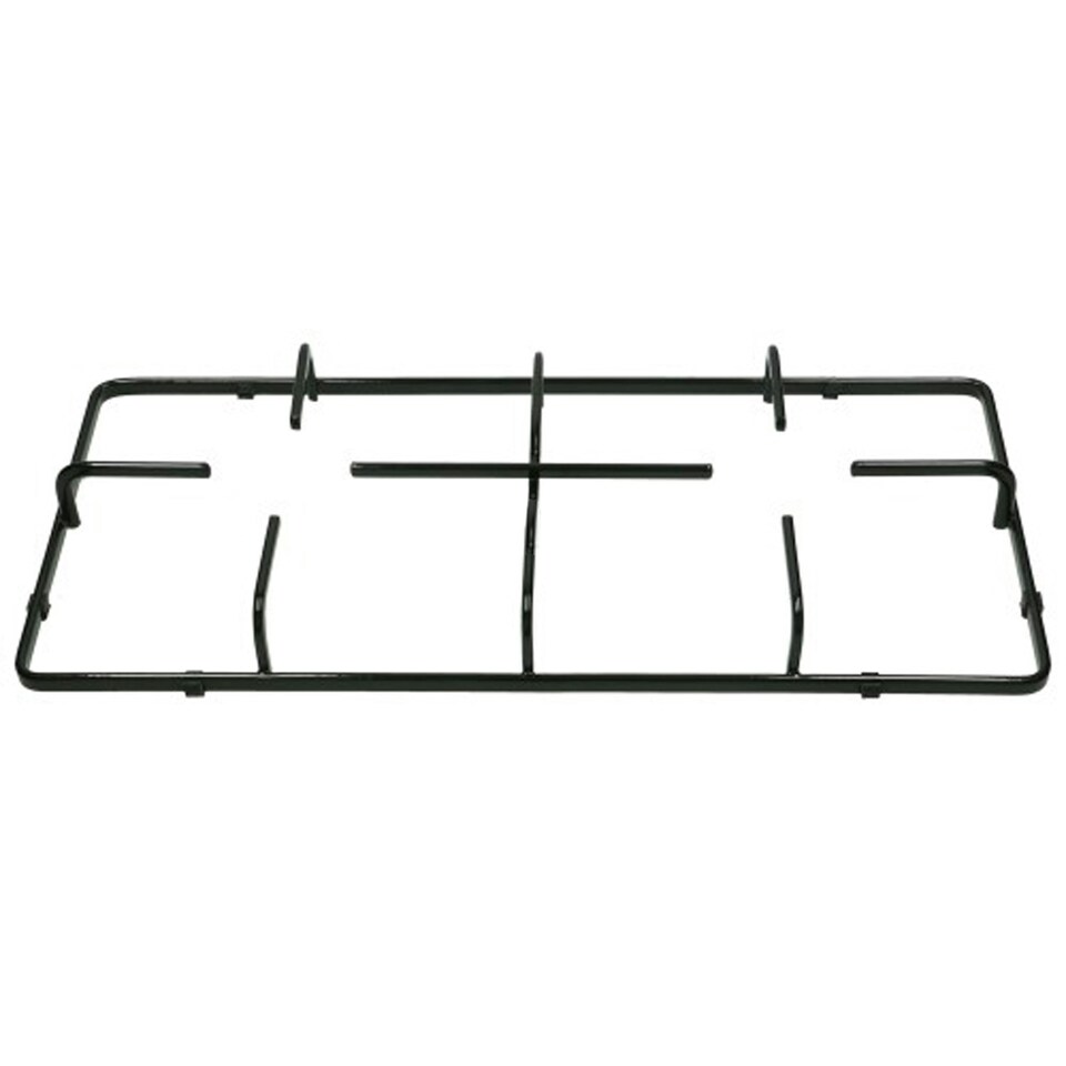 image 1 of SPARES2GO Pan Support Stand Burner Grate for Bush AG60GNSS AG60GNW Gas Hob Cooker x 1 460mm x 215mm