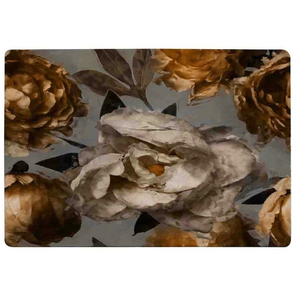 image 1 of Golden White Flower (Rug) Multi | XL: 160x230cm