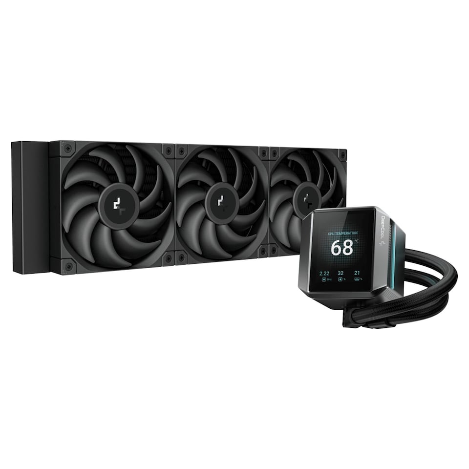 image 1 of DeepCool Mystique 360 402 mm All-in-One Liquid CPU Cooler - Black