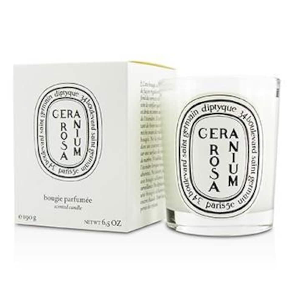image 1 of Scented Candle - Geranium Rosa (rose Geranium) - 190g/6.5oz N/A