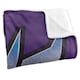image 2 of Transformers Decepticon Logo Blanket - White - One Size
