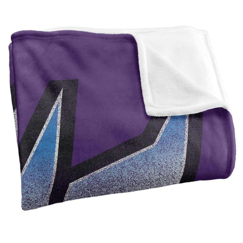 image 1 of Transformers Decepticon Logo Blanket - White - One Size