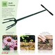image 6 of Multi Prong Long Handle Hand Tiller Cultivator Garden Weeder