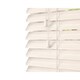 image 1 of 130cm White Oak Faux Wood Venetian Blinds with String (120cm Drop) White | White