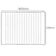 image 2 of SPARES2GO Chrome Grill Shelf Rack compatible with Ignis Oven Cooker (445mm x 340mm)