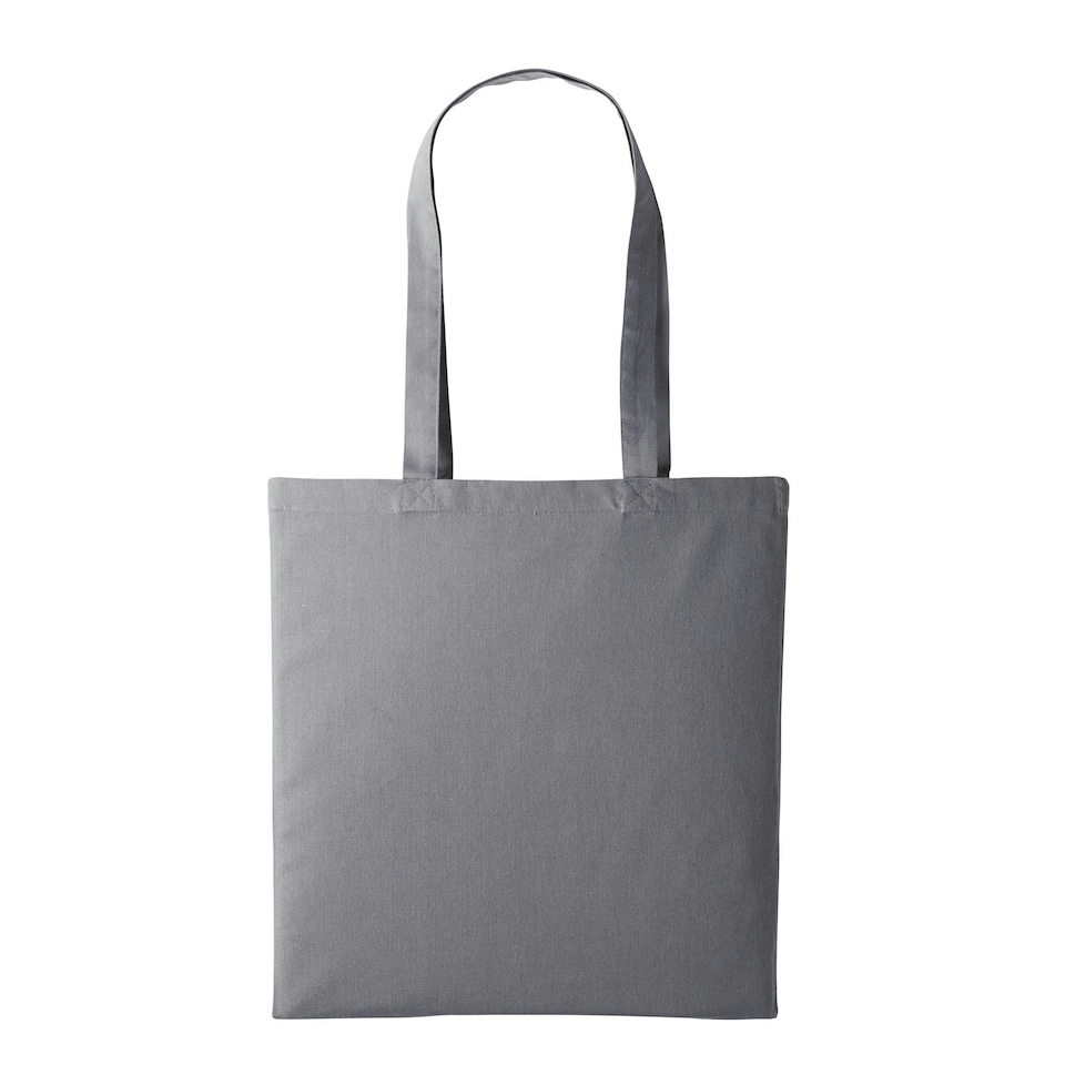 Nutshell Plain Strong Shoulder Shopper Bag - Slate Grey - One Size