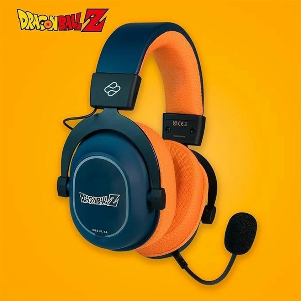 image 1 of FR-Tec Dragon Ball Z Wireless Gaming Headset - Multi-Platform & Customisable Orange