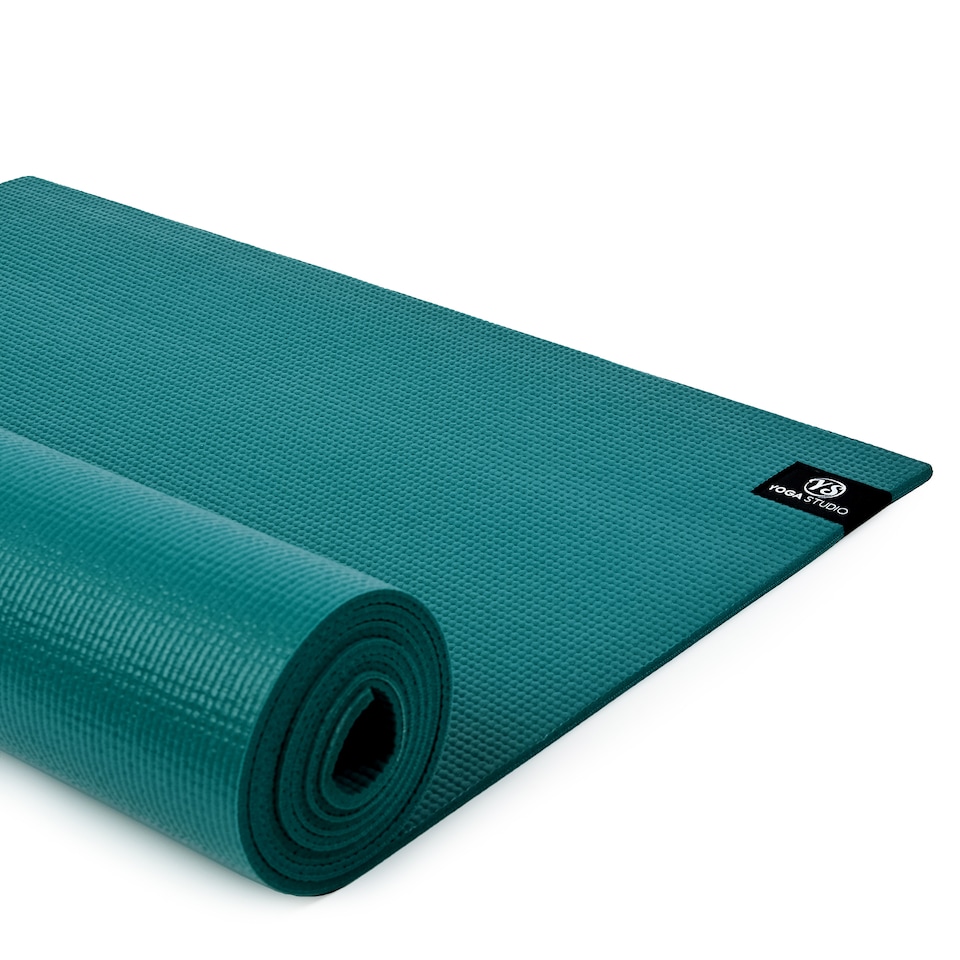image 1 of Yoga Studio Sticky Yoga Mat 6mm - Teal | Green | Teal | 183cm x 61cm x 6mm