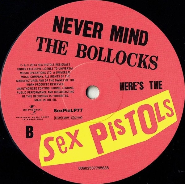 Never Mind The B******s, Here's The Sex Pistols Vinyl - Tesco