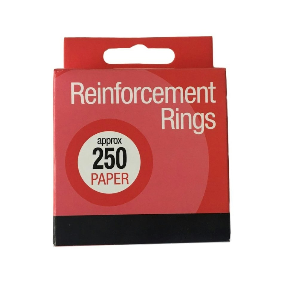 image 1 of Box of 250 Paper Reinforcement Rings