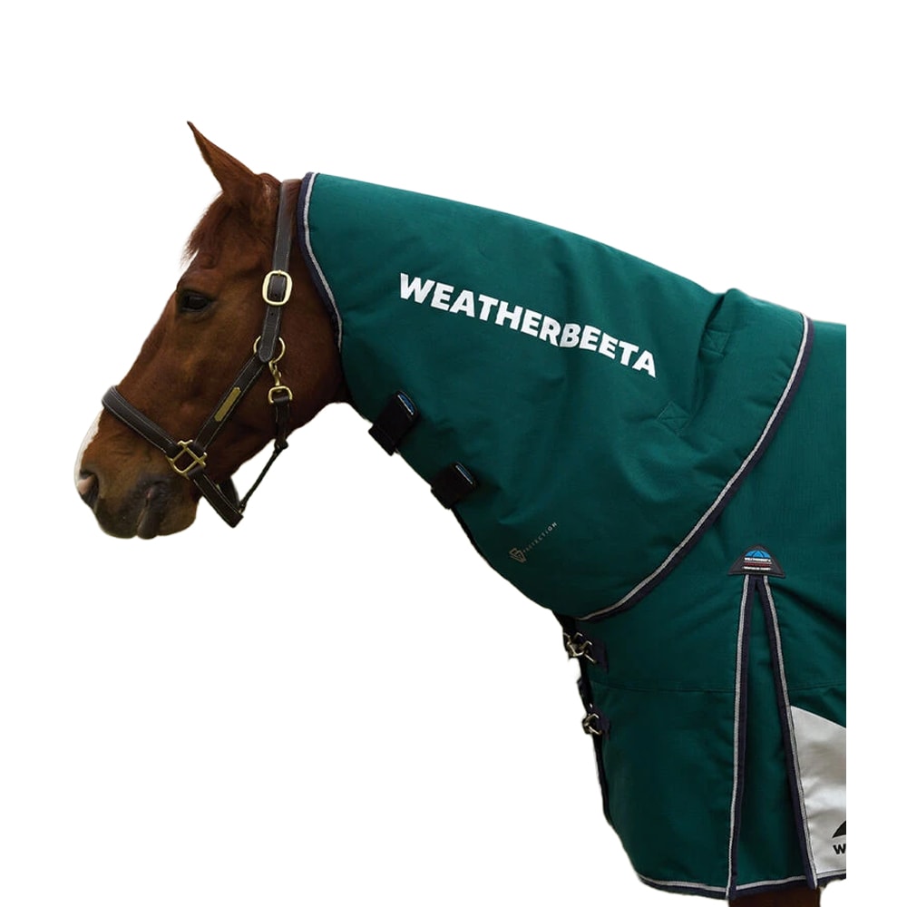 Weatherbeeta Comfitec Plus Dynamic Standard-Neck Horse Turnout Neck Cover Green Forest Green Pony 1
