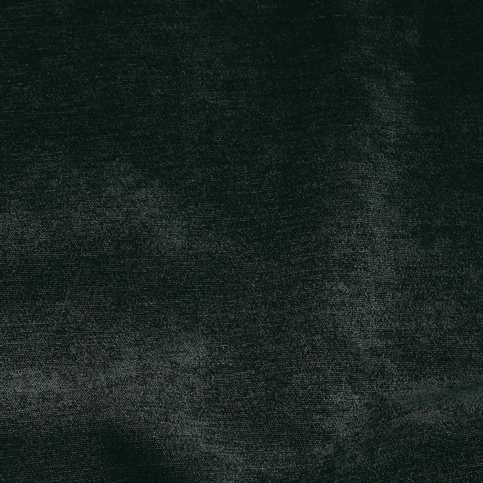 image 1 of Chenille Blackout Eyelet Curtains Thermal Triple Weave Pair 117cm x 183cm Green
