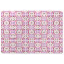 Pink sublime boho chic summer design (Rug) Pink | Large: 140x200cm