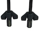 image 2 of 370 x 82mm Coil Spring Compressor Twin Hook Clamp Suspension Struts Clasp
