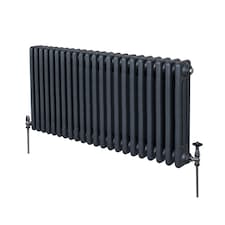 Traditional 3 Column Radiator 600 x 1012mm Anthracite Grey