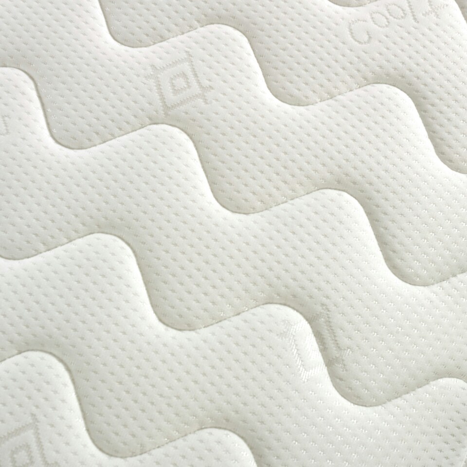 image 1 of Close Wave Hybrid Mattress - 20cm Deep, Deep Quilted Soft Sleep Surface White | King