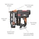 image 4 of WORX 20V Cordless 16 Gauge Finish Nailer (BARE TOOL) WX841.9