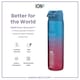image 5 of Leak Proof 1 Litre Water Bottle, BPA Free, 1000ml (32oz) | Blue | Blue & Pink | 1L