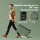 image 7 of Outsunny 33L Car Fridge Freezer Dual Zone, Portable Camping Fridge 12V/24V DC & 100-240V AC, Electric Cool Box -20℃-20℃ with Wheels and LED Light, for Travel, RV, Road Trip, Picnic [Energy Class E]