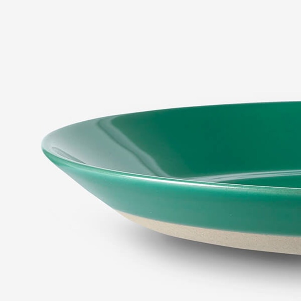 image 1 of Sur La Table Colour Me Happy Green Dinner Plate