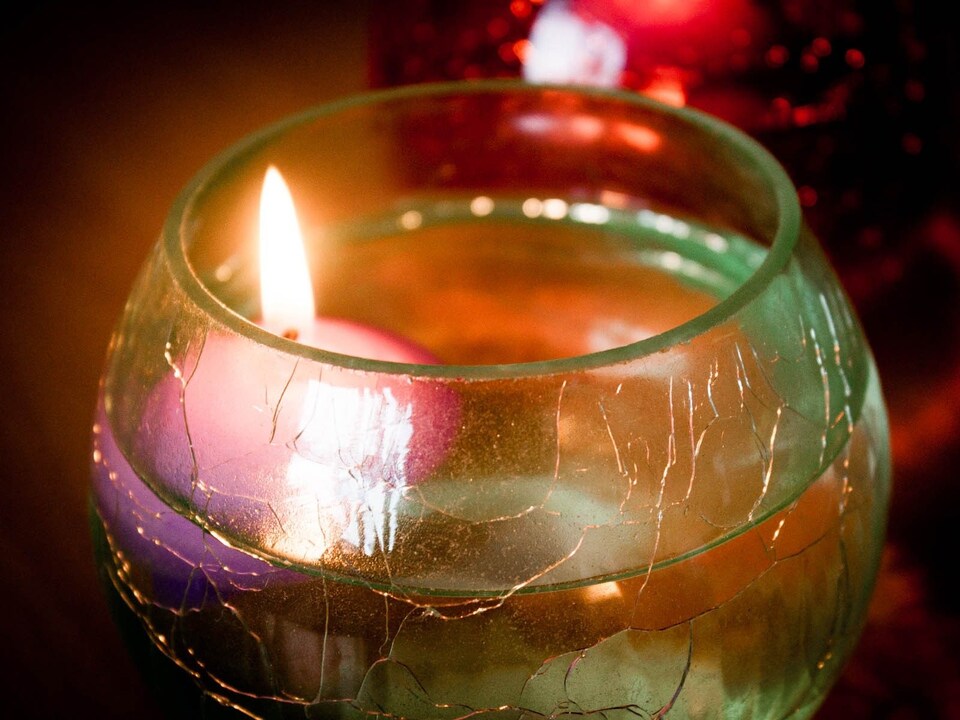 image 1 of Serenityy Small Pink Floating Candle - Unscented