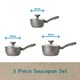 image 5 of Prestige Earth Pan 3 Piece Ceramic Non-Stick Saucepan Set