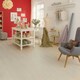 image 2 of Amazo Forest Wood Effect Click Laminate Flooring - Plank (8mm),For All Rooms & Commercial Use, Suitable for Underfloor Heating Cream | White Ivory | 1.99 m²