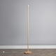 image 4 of ValueLights Modern Scandi Floor Lamp Base In Light Wooden Finish | Brown
