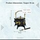 image 2 of Buckingham Cast Iron Japanese Teapot 1500 ml + Star trivet 18 cm + Lid Lifter   in wooden Gift Box