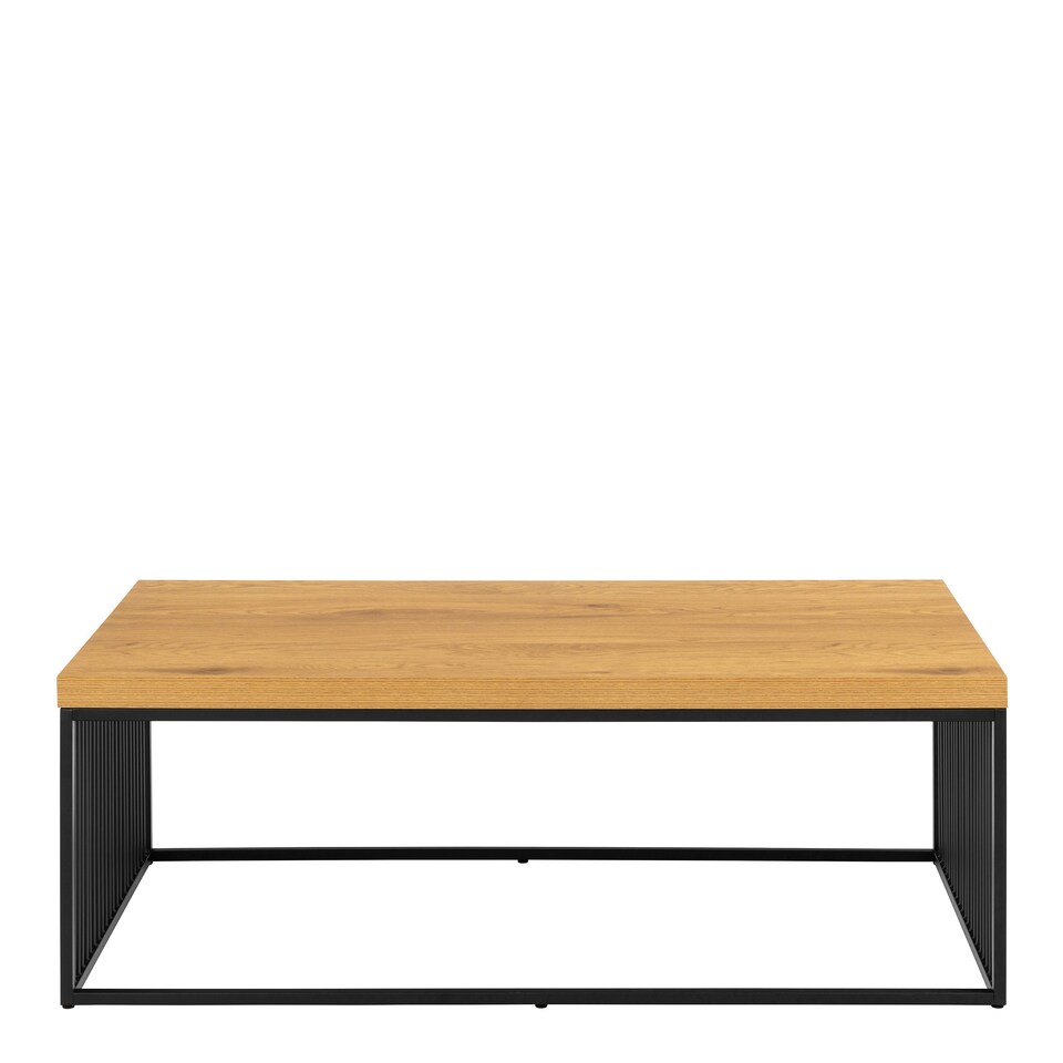 image 1 of Strington Coffee Table in Black and Oak