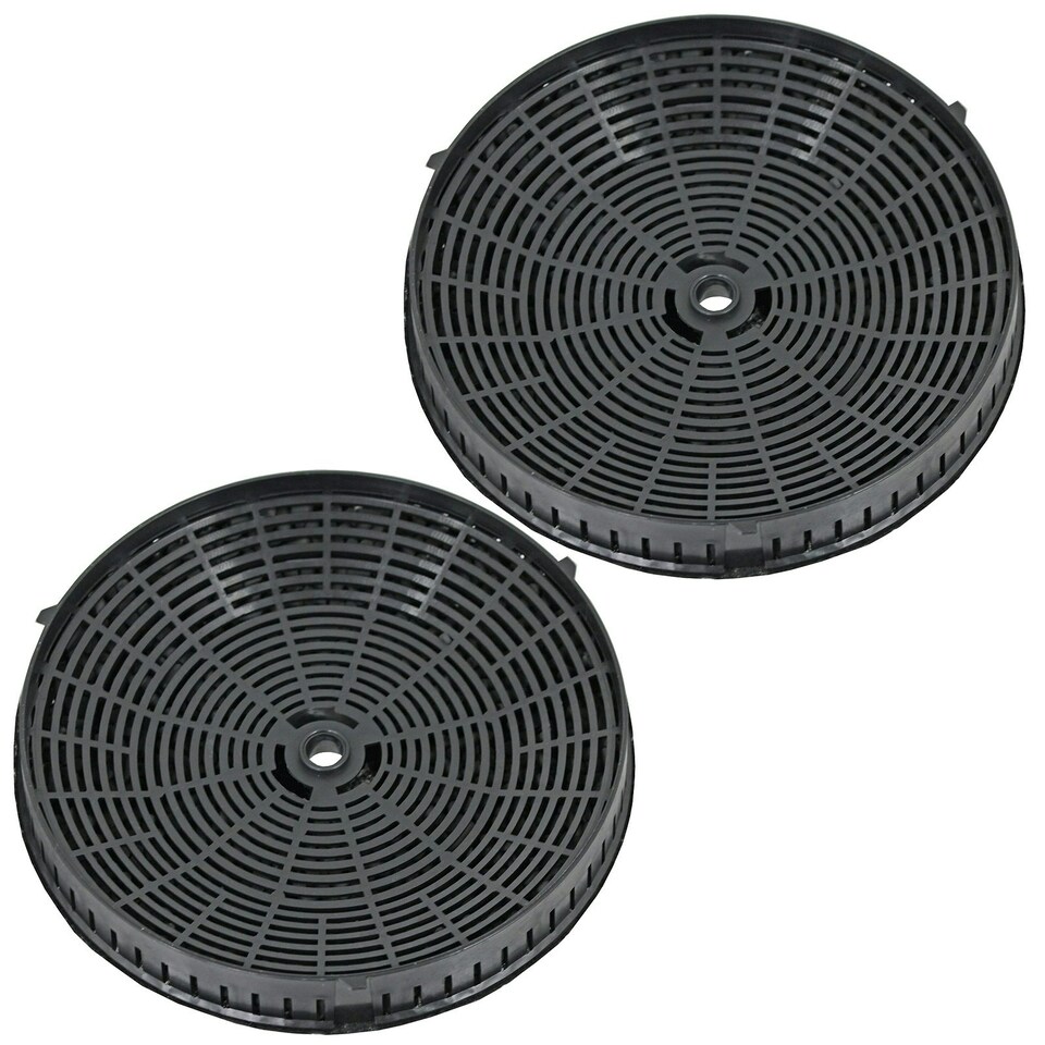 image 1 of SPARES2GO SIA2 Type Active Carbon Odour & Grease Filter compatible with SIA Cooker Hood Vent Extractor (Pack of 2)