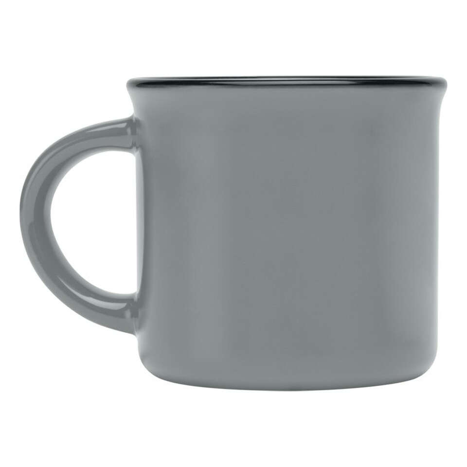 image 1 of Bari Ceramic 240ml Mug - Grey - One Size