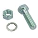 image 2 of M16 (16mm) x 55mm High Tensile Tow Bar Ball Fixing Bolts Washers + Nuts 10 Pack