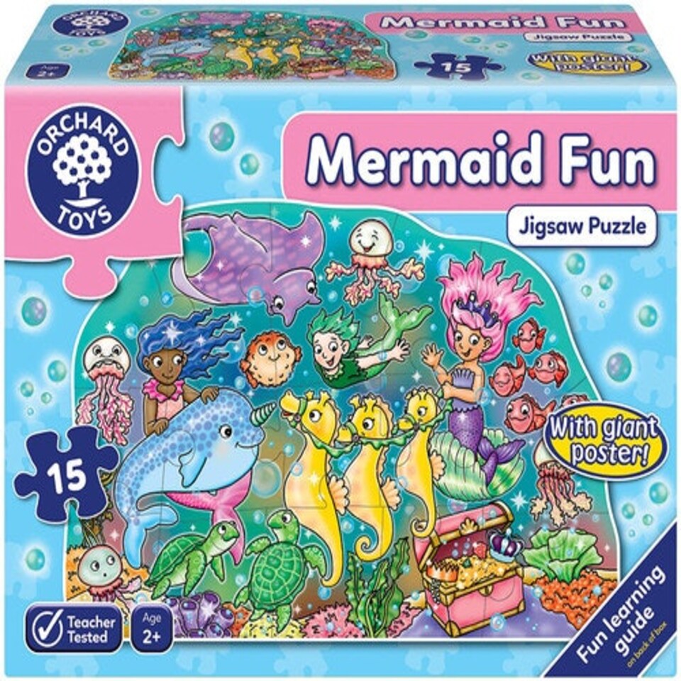 image 1 of Orchard Toys Mermaid Fun Jigsaw Puzzle