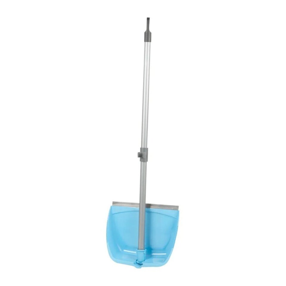 image 1 of Long Handled Dustpan & Soft Brush Set - 4 Colours | Blue | 1