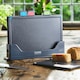 image 2 of Cooks Professional Index Chopping Board Set | 4-Piece Non Slip in Dark Grey | Durable and Easy Clean