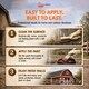 image 8 of Landlords Paint - Barn Paint - Weatherproof Protection for Wood, Furniture, Gates and Fences - Beige - 1L