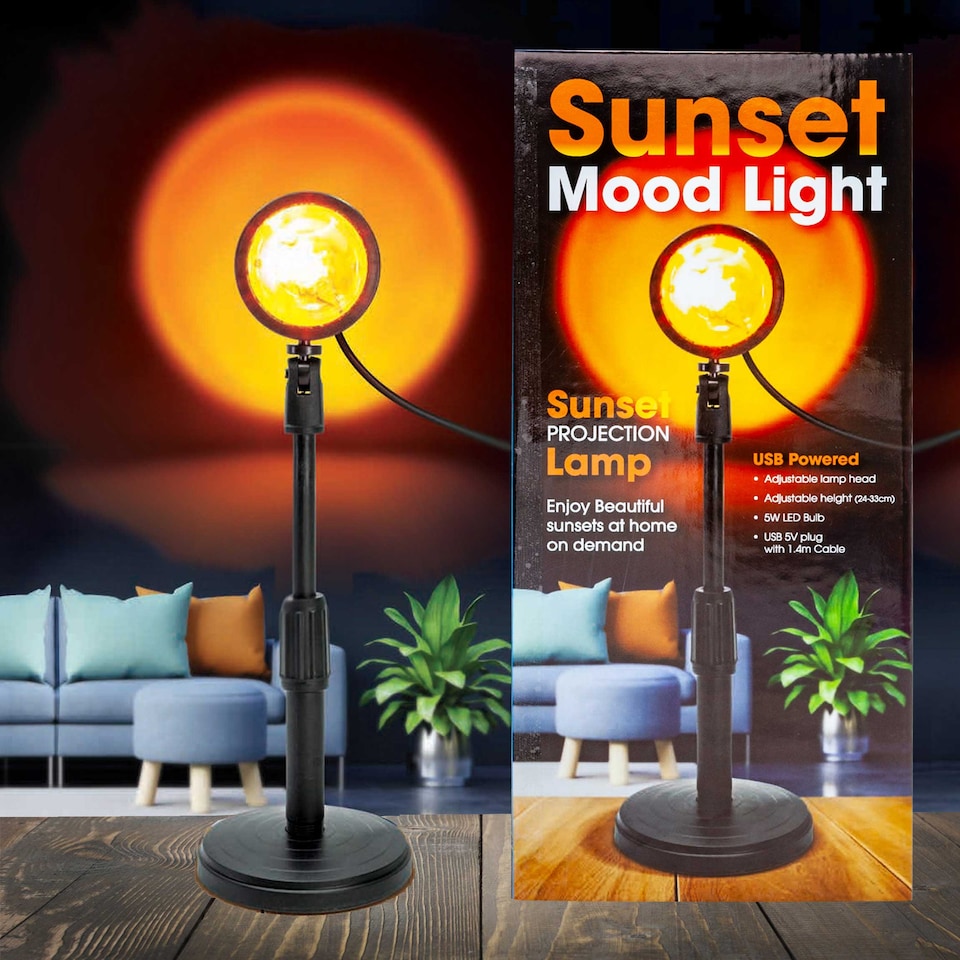 image 1 of PMS Sunset Mood Light Projector
