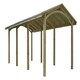 image 1 of Alaska Carport - Pressure Treated Timber - L610 x W288 x H290 cm Brown