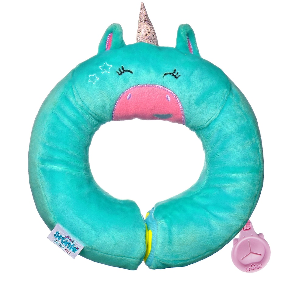 image 1 of Trunki Yondi Travel Neck Pillow - Una Unicorn