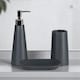 image 1 of Showerdrape Alto Grey 3 Piece Bathroom Accessory Set | Grey | 1