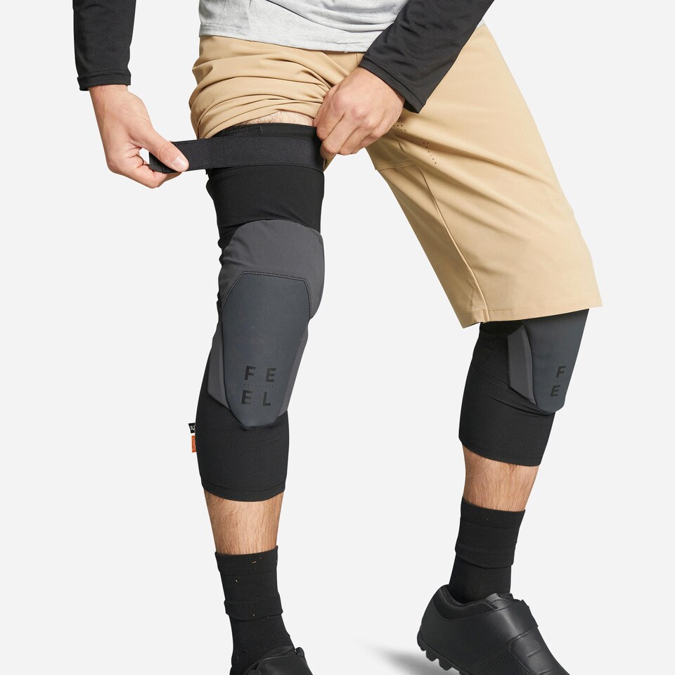 image 1 of Decathlon All-Mountain Enduro Knee Pads FEEL D_STRONG 
D3O